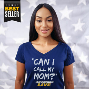 OPL Can I call my mom V-Neck T-Shirt