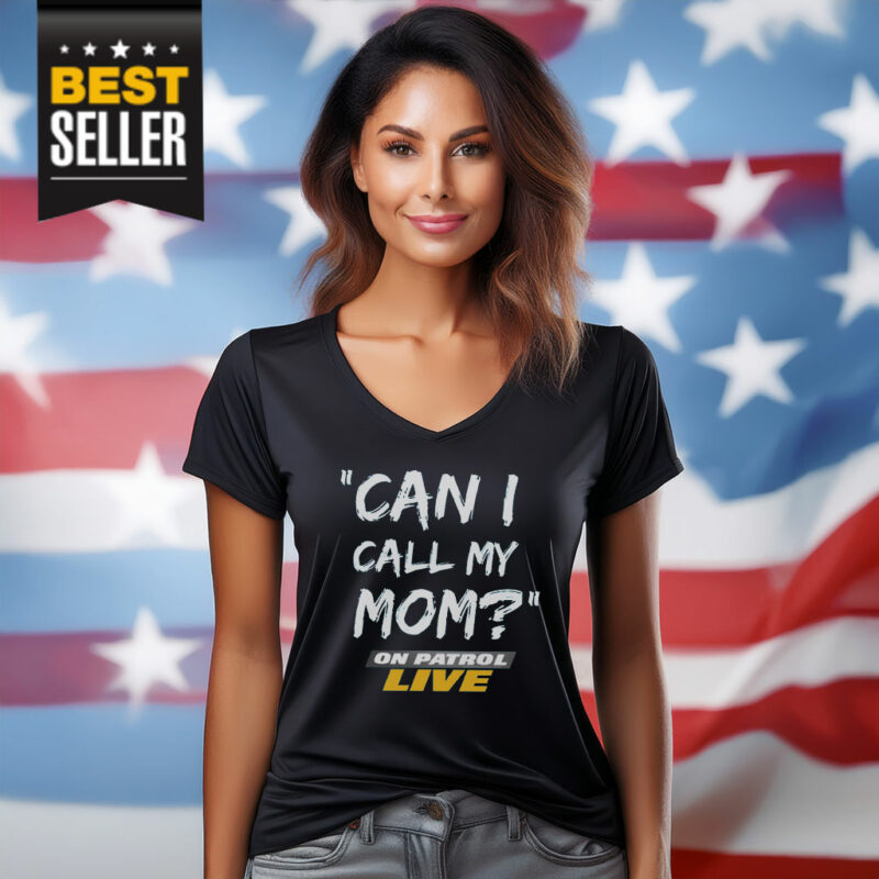 OPL Can I call my mom V-Neck T-Shirt